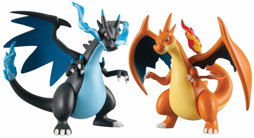 Kit Mega Charizard X E Y Pokémon Xy 15cm Takara Tomy